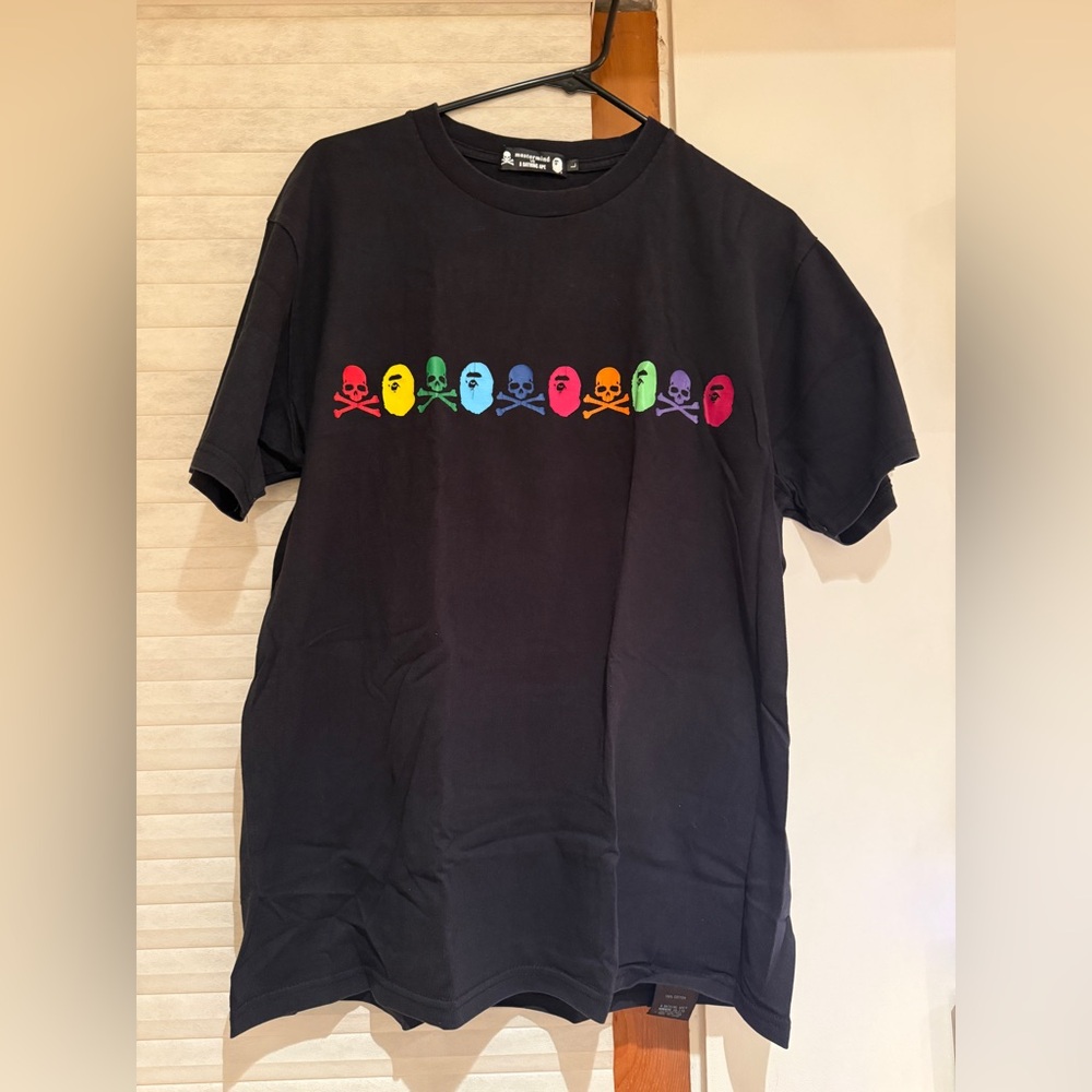 BAPE vs. Mastermind Rainbow Logo Tee - 2019 release